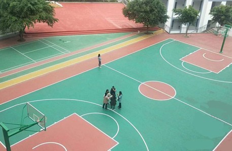 室外硅pu籃球場(chǎng)